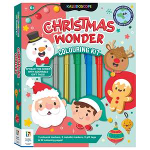 Colouring: Kaleidoscope Colouring Kit Christmas Wonder