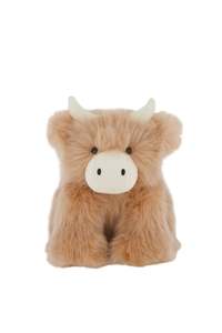 Baby Toddler Giftware: Snuggle Bunnies - Hilda The Highland Cow - Caramel 20cm