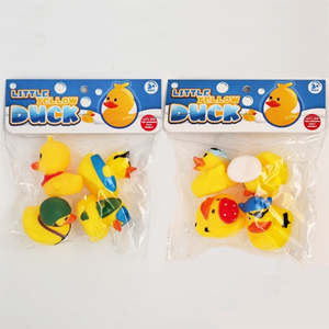 4pcs Small Novelty Bath Ducks