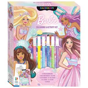 Colouring: Super Kaleidoscope Barbie Colouring & Activity Kit