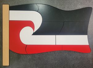 Products: Tino Rangatiratanga ( Maori Flag) - Kidz Jigz