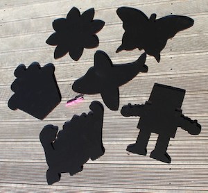 Products: Blackboards - 6 pieces - Kidz Jigz