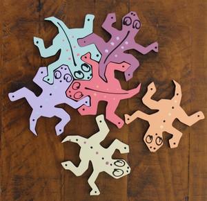 Products: Lizards Pastel colours - Kidz Jigz