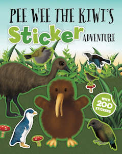 Kiwiana: Pee Wee the Kiwi's Sticker Adventure