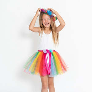 Ages 0 3 Years Old: Rainbow Sparkle Skirt