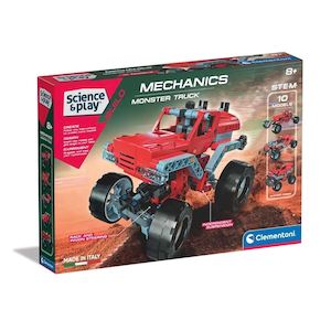 Ages 8 99 Years: Clementoni - Mechanics Monster Truck