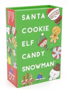 Card Game Santa Cookie Elf Candy Snowman