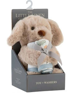 Little Linen barklife Toy and Wash cloth