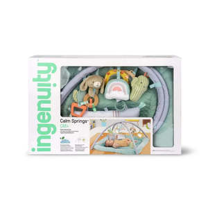 Baby Gear: Baby Playmat Ingenuity Calm Springs Plush Activity Gym