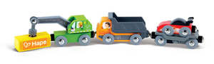 Hape Colourful Construction Vehicle Fleet