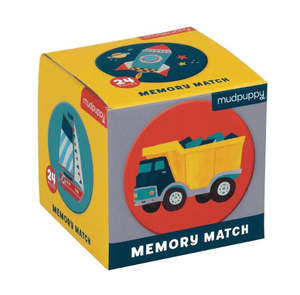 Mudpuppy Memory Match Game - Transportation