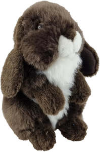 Nibbles Chocolate Rabbit Plush Antics