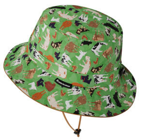Farming Wide Brim Bucket Hat M (2-3yrs)