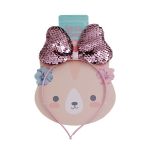 New Arrivals: Twinkle And Twirl Cat Aliceband Pink Bow