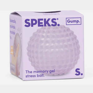 New Arrivals: Speks Gump Memory gel stress ball Mist Scale Original