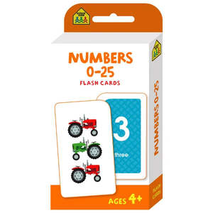 New Arrivals: Numbers 0-25 Flash Cards