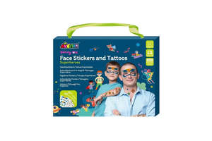 New Arrivals: Face Stickers and Tattoos - Superheroes