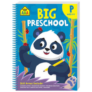 Ages 4 7 Years Old: Big Preschool workbook
