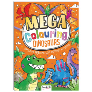 Mega Colouring Dinosaurs Book