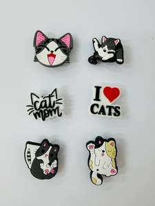 Ages 4 7 Years Old: Cat shoe Charms
