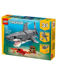 LEGO Creator Fierce Shark with a Treasure Chest 31381