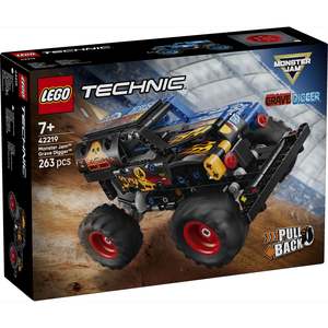 Lego: Lego Technic - Monster Jam™ Grave Digger™ Fire and Ice Pull-Back 42219
