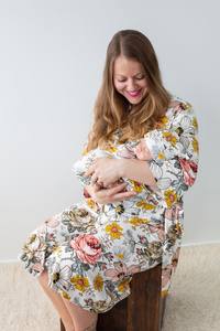 Maternity Robes Amp Matching Baby Swaddle: Maternity Robes & Matching Swaddle Set Ambrosia