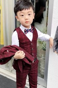 Kids Birthday Outfits Boys Birthday Outfits: Boy Outfit 3 Piece Party| Birthday Suit | Red