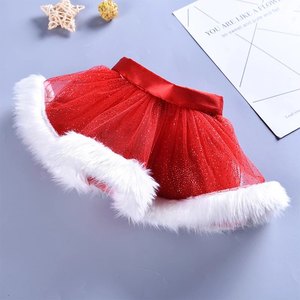 Baby/Toddler Christmas Red Shiny Tutu