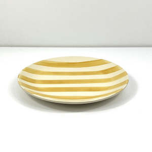Yellow Stripe Side Plate