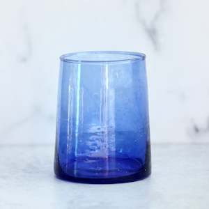 Table Dining: Beldi Glass Tumbler - Cobalt Blue