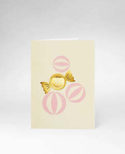 Gifts Decor: Candy Greeting Card