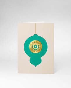 Christmas Sun Greeting Card