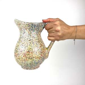 Jug - Ceramic - Confetti Painted