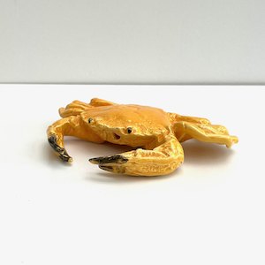 Pottery Ceramics: Ceramic Crab - Yellow