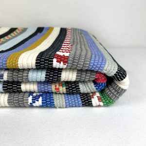 Large Floor Rug - Multicolour Stripe - Fiesta