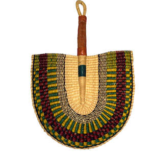 Woven Fans Wall Art: Woven Fan - Ghana