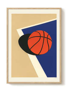 Prints Wall Art: Art Print - A2 - Rosi Feist - Basketball