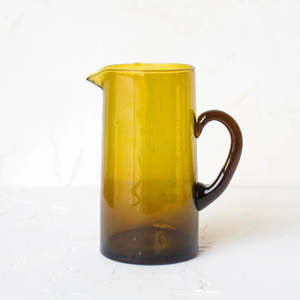 Table Dining: Glass Jug - Antique Bronze