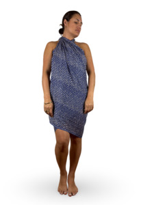 Beach Outdoor: Triangle Sarong - Blue