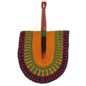 Woven Fan - Passionfruit