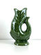 Fish Gluggle Jug - Olive