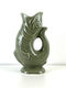 Fish Gluggle Jug - Sage