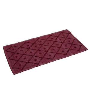 Mats: Cotton Floor Mat - Berry