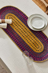 Colour Woven Table Runner