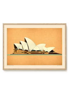 Art Print - A2 - Sander Patelski - Sydney Opera House