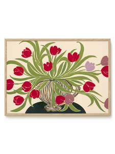 Art Print - A2 - La Poire - Tulips