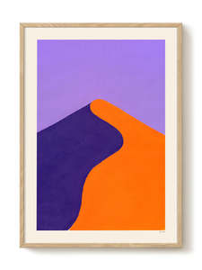 Prints Wall Art: Art Print - A2 - Yente - Sand Dune