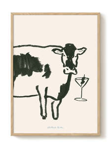 Art Print - A2 - Phthalo Ruth - Moo-tini