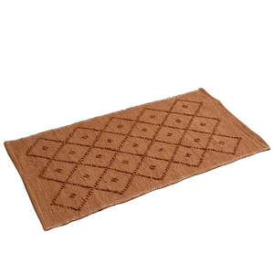 Rugs Mats: Cotton Floor Mat - Cinnamon